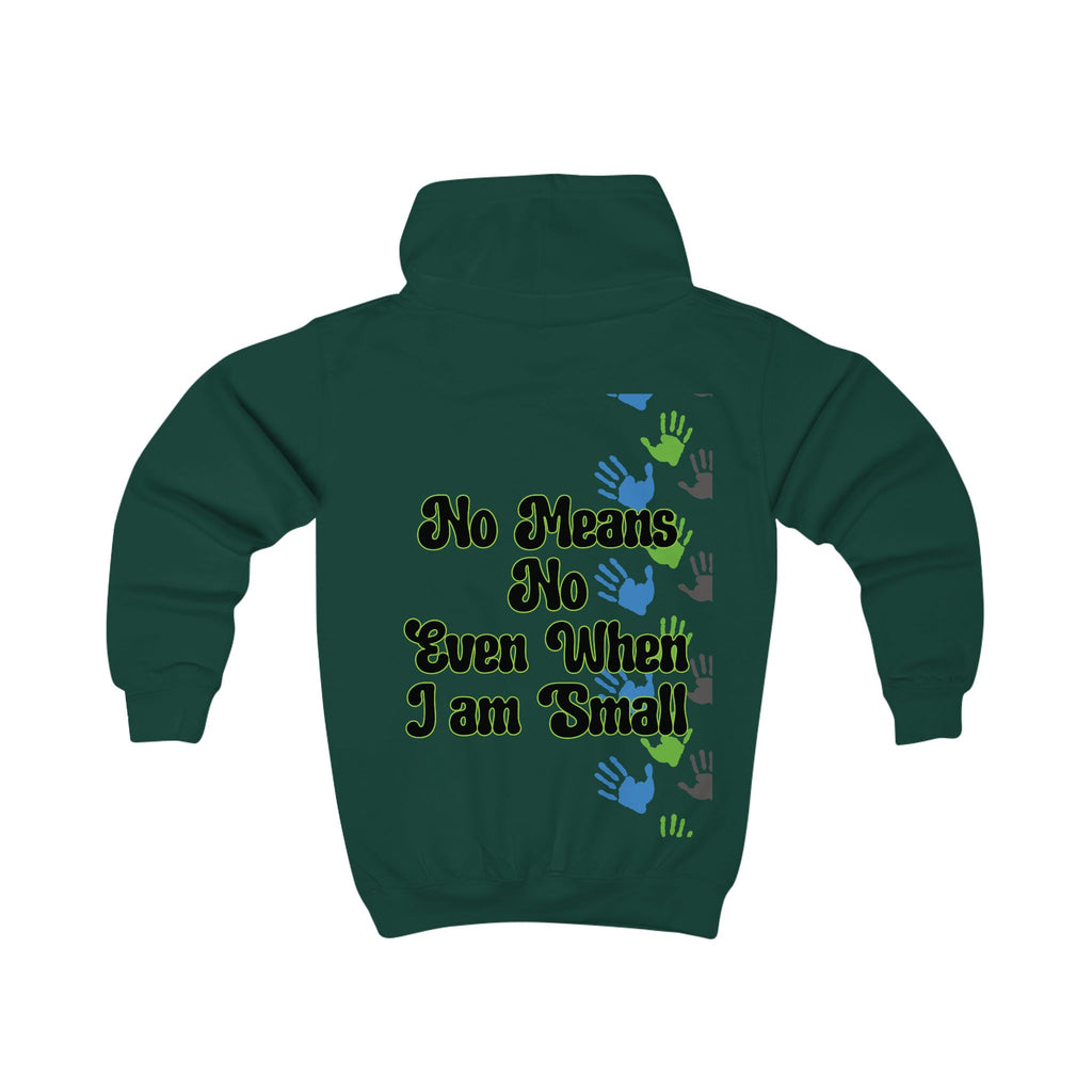 Children’s Boundary Awareness Hoodie – No Means No
