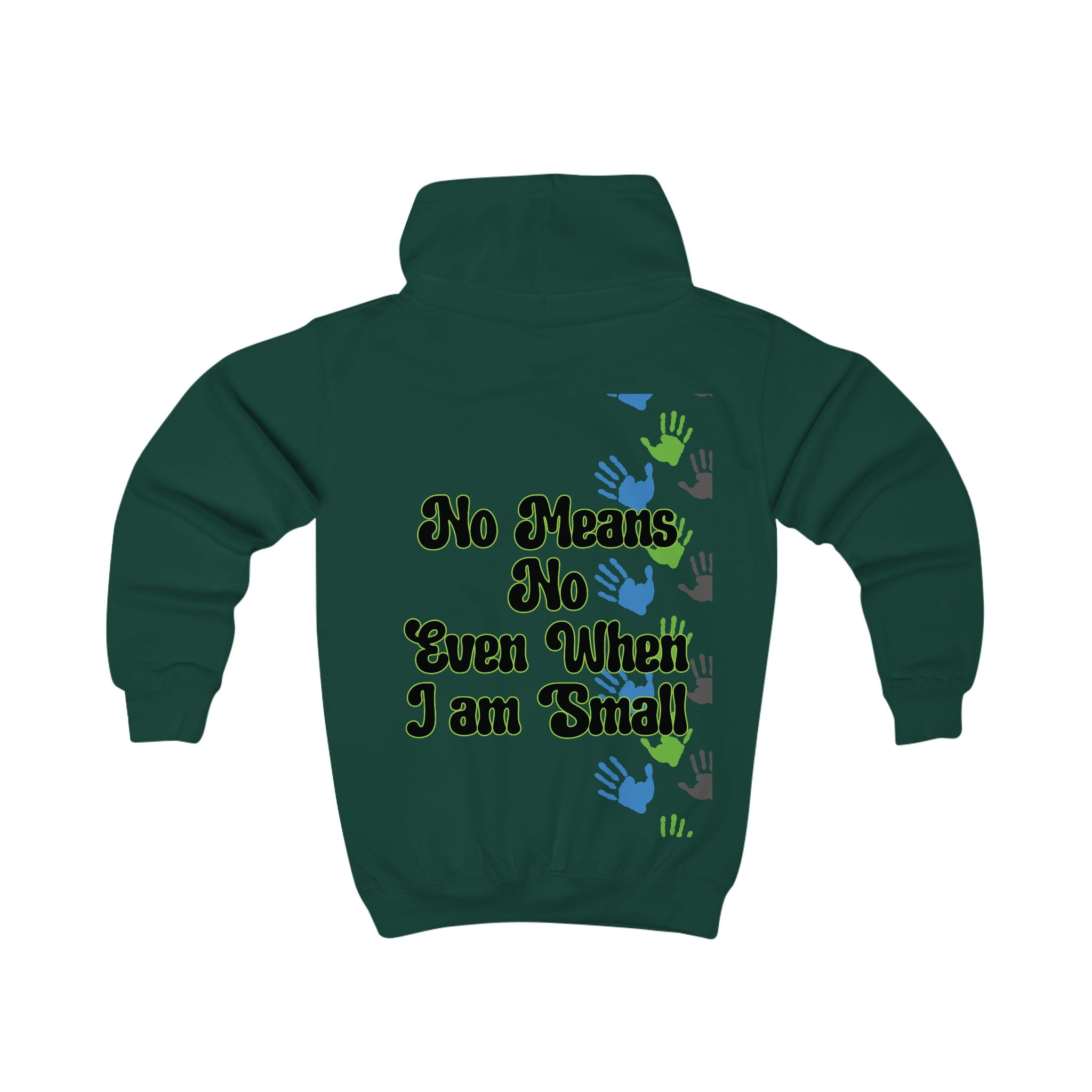 Children’s Boundary Awareness Hoodie – No Means No