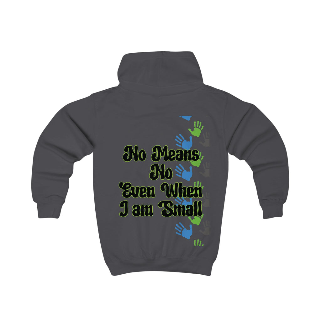 Children’s Boundary Awareness Hoodie – No Means No