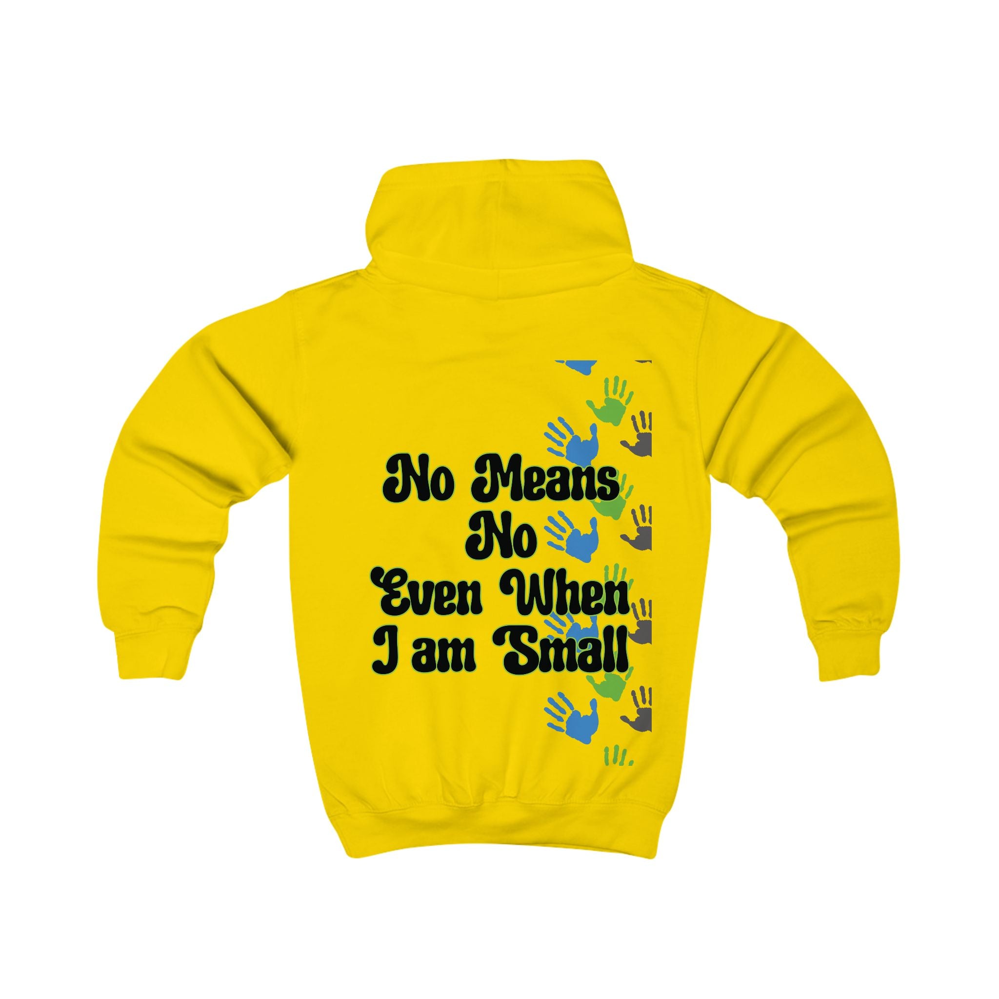 Children’s Boundary Awareness Hoodie – No Means No