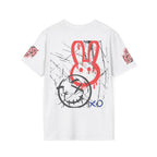 Graffiti Quote Tee – Bold Monochrome