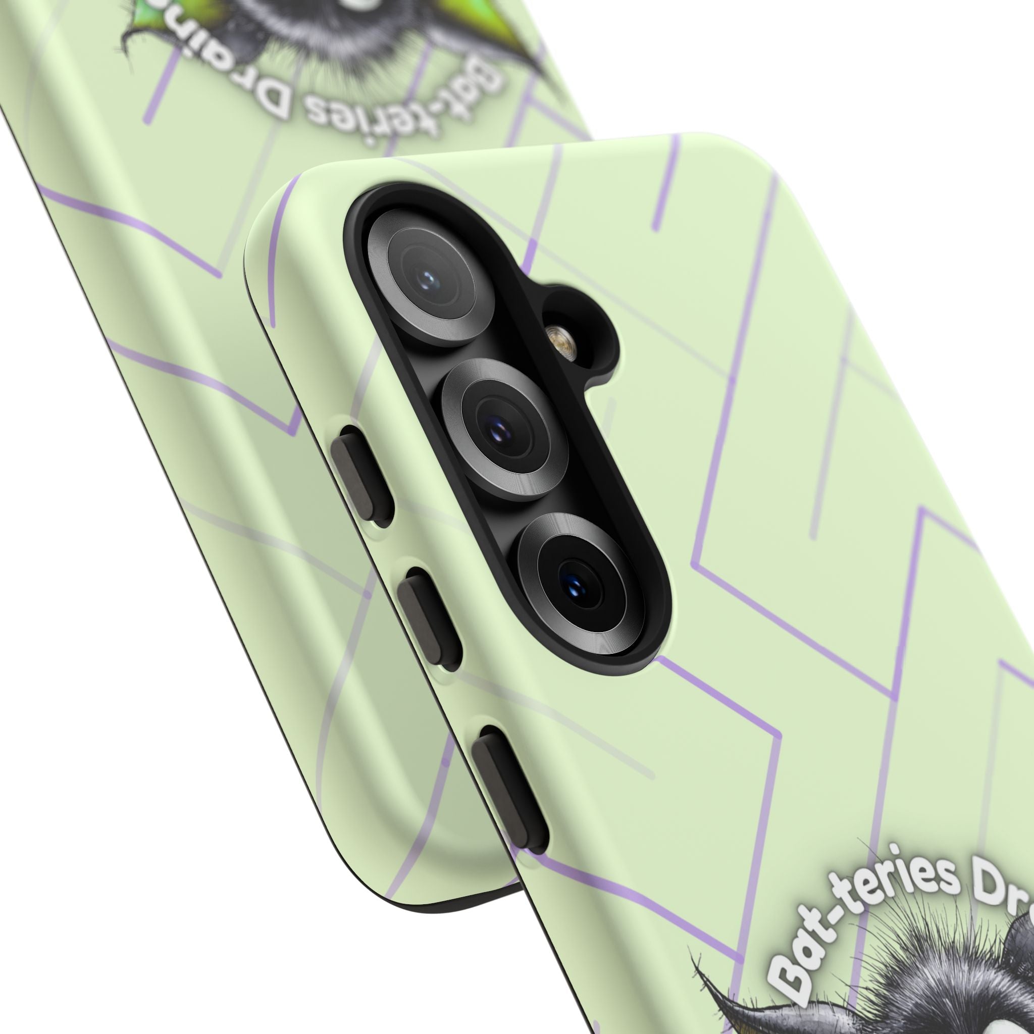 Bat-teries Drained Phone Case – Quirky Bat