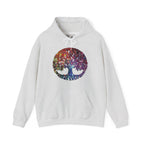 Unapologetically Neurodivergent Hoodie-Holographic Crystal Tree Design, Bold Identity Statement