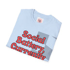 Sarcasm Tee – Social Battery Humour