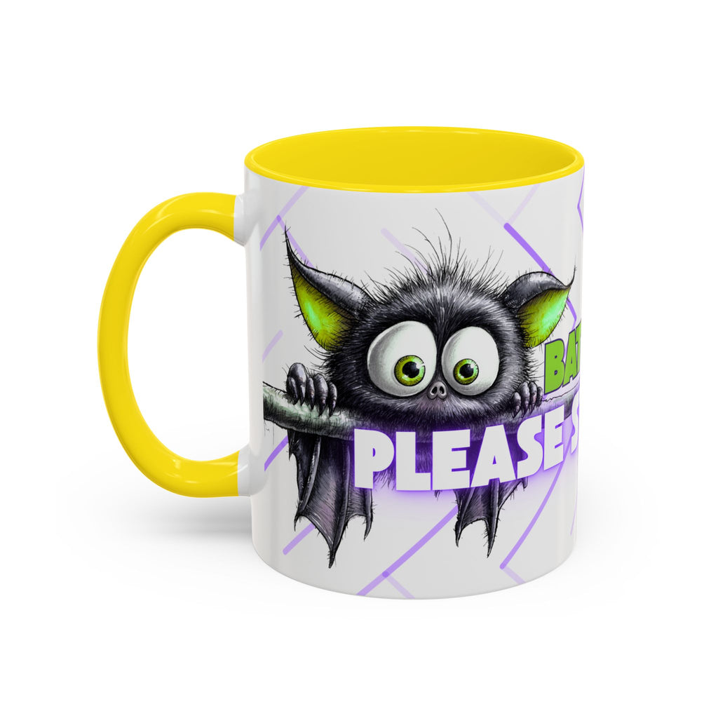 Bat-teries Drained Mug – Quirky Bat Design