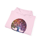 Unapologetically Neurodivergent Hoodie-Holographic Crystal Tree Design, Bold Identity Statement
