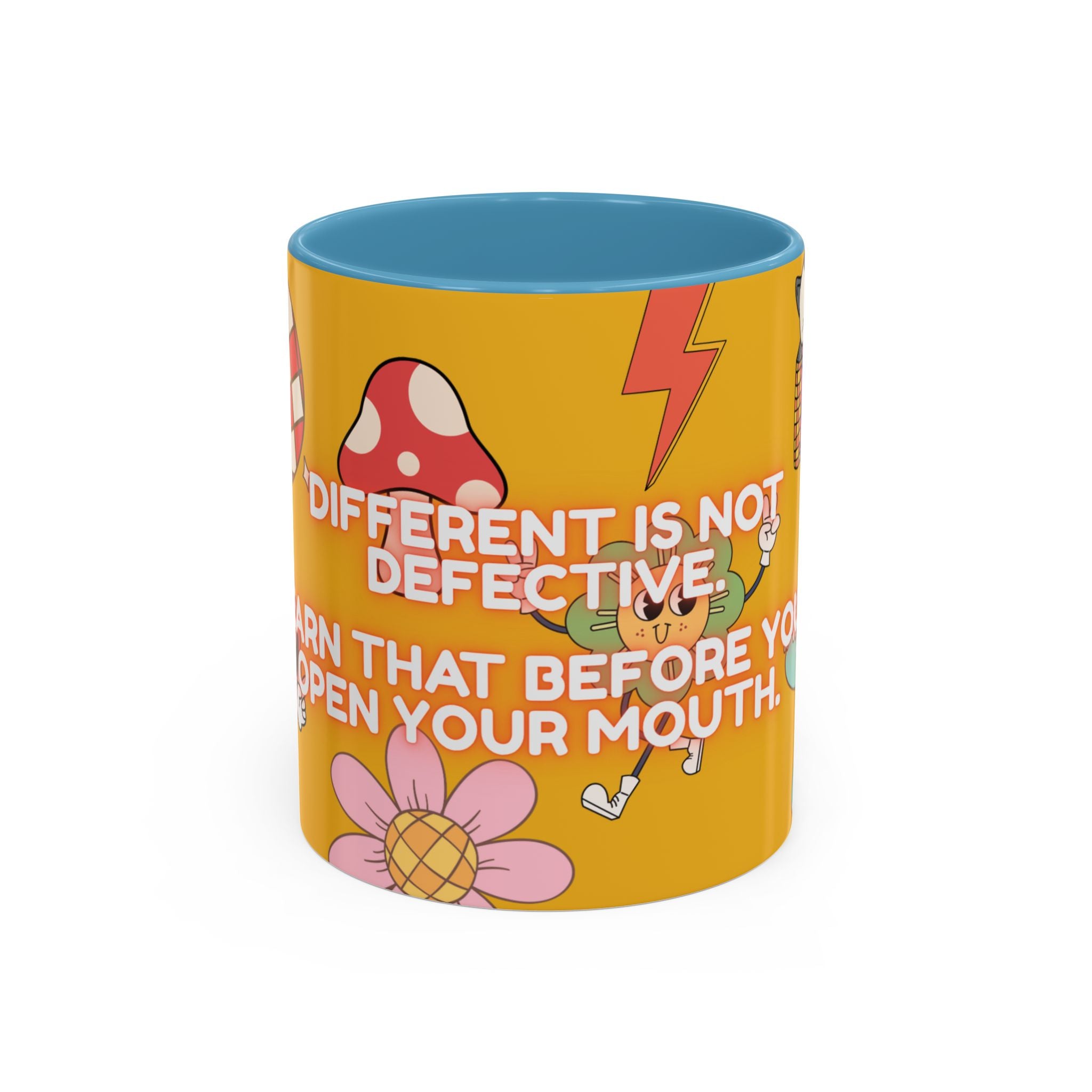 Bold Neurodivergent Quote Mug