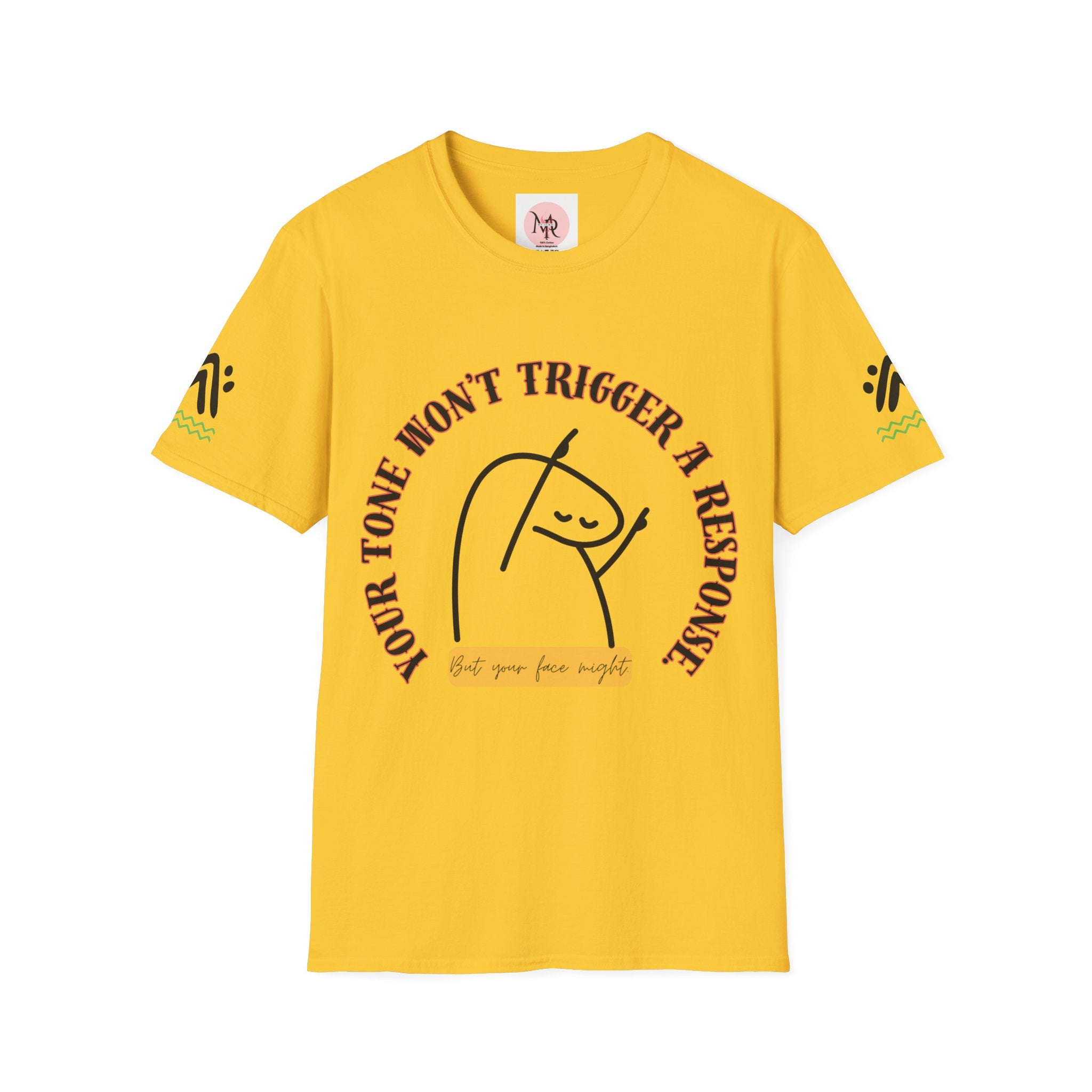 Typography Quote Tee – Edgy Statement