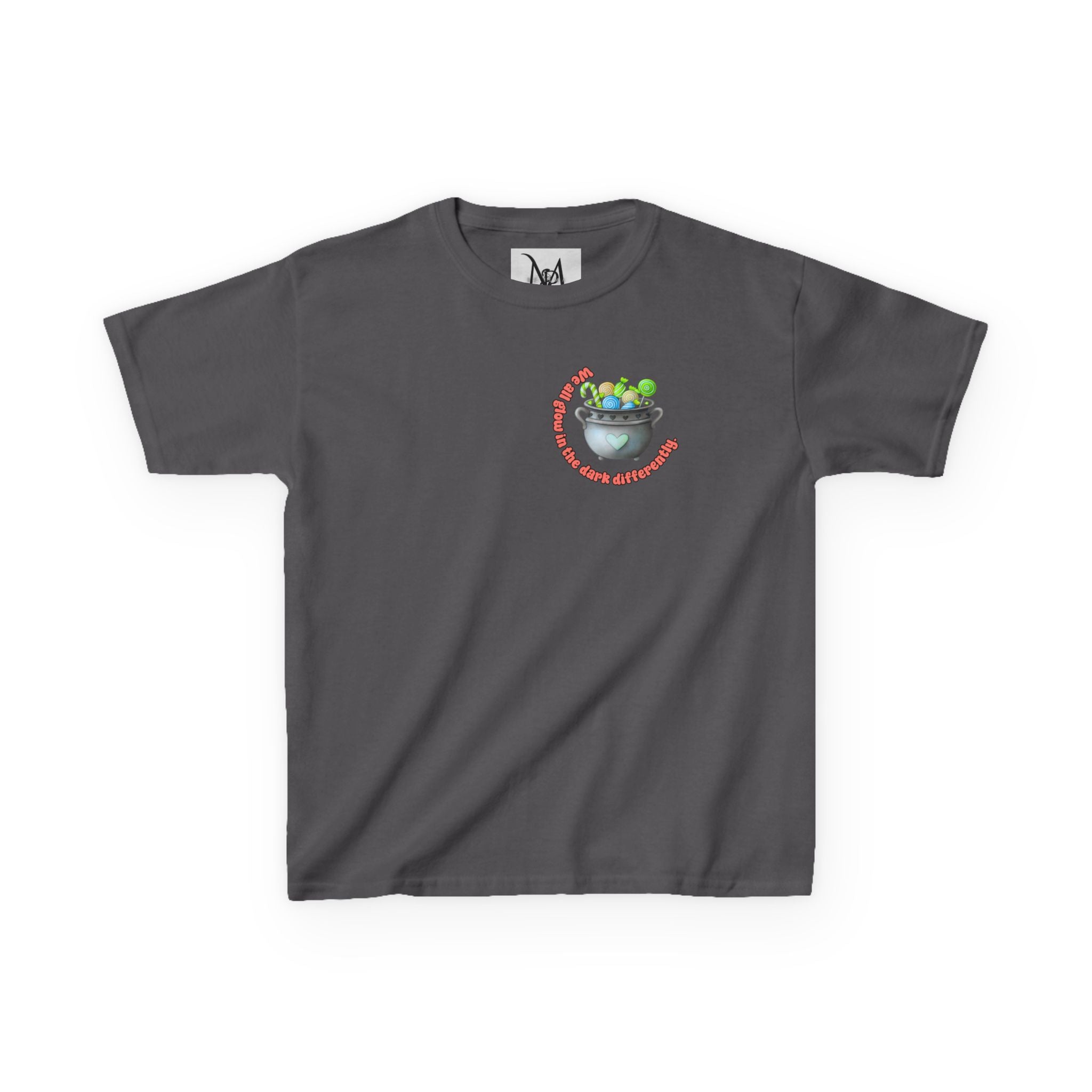 “Boo! Different Brains Are Cool Too” Kids Halloween T-Shirt – Inclusive Slogan Tee