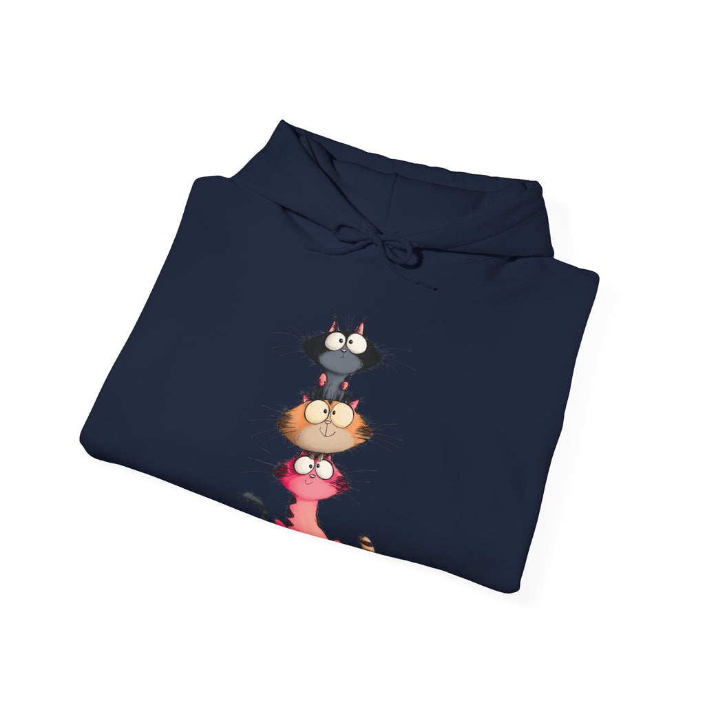 Respect My Wiring Hoodie-Cat Graphic Sweatshirt