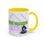 Bat-teries Drained Mug – Quirky Bat Design
