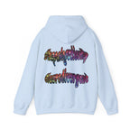 Unapologetically Neurodivergent Hoodie-Holographic Crystal Tree Design, Bold Identity Statement