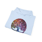 Unapologetically Neurodivergent Hoodie-Holographic Crystal Tree Design, Bold Identity Statement