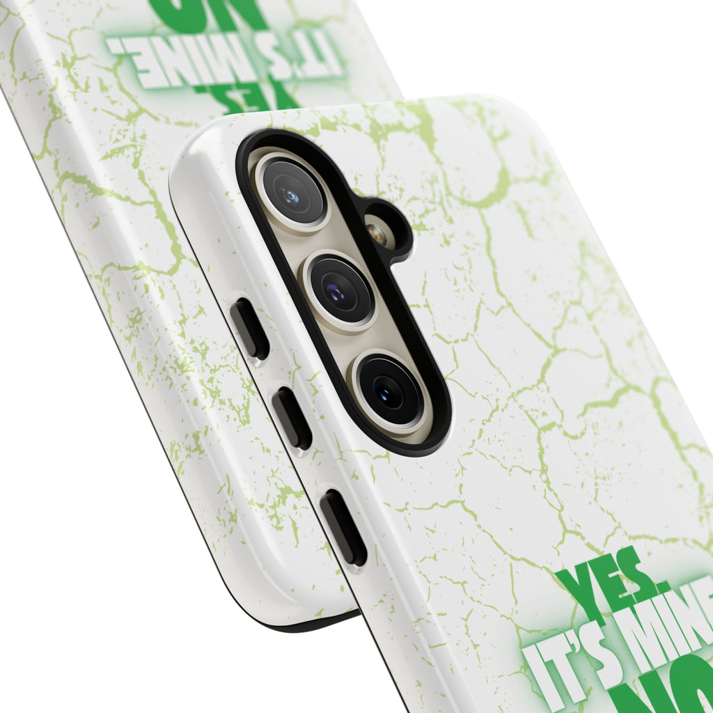 Sassy Quote Marble Crack Phone Case