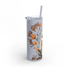 Leaf Me Alone – Limited Edition Fall Ghost Skinny Tumbler (20oz / 600ml)