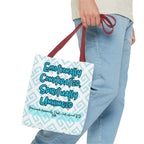 motional Constipation Tote, Spiritually Unhinged Funny Tote Bag for Sarcastic Souls