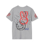 Graffiti Quote Tee – Bold Monochrome
