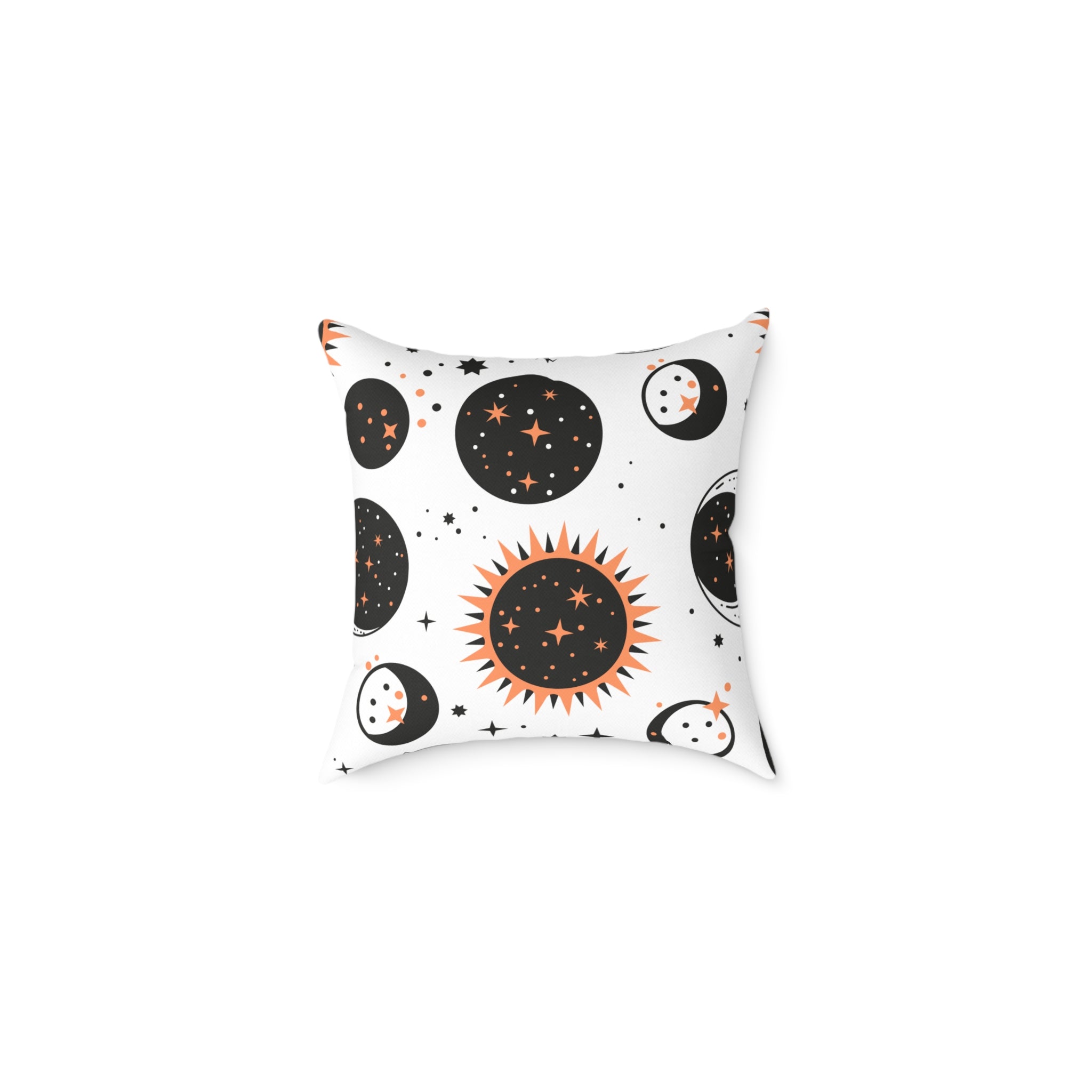 Too Gourd for Your Drama – Celestial Sun & Moon Throw Pillow