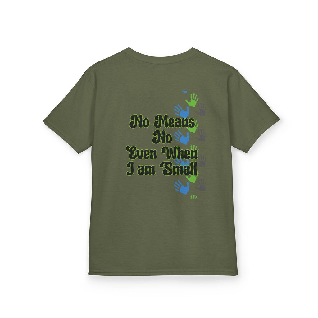 Children’s Boundary Awareness Tee – No Means No