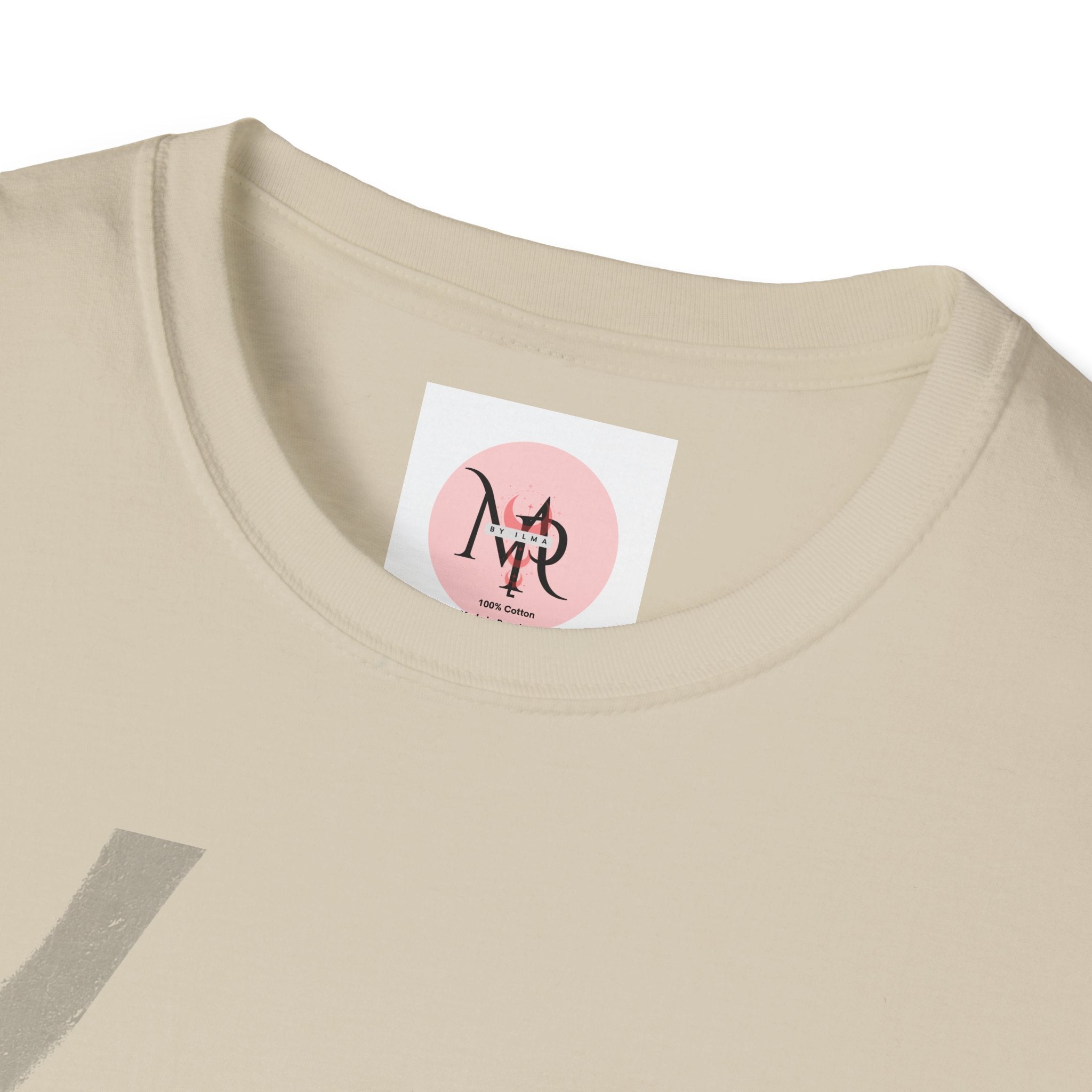 Graffiti Quote Tee – Bold Monochrome