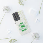 Sassy Quote Marble Crack Phone Case