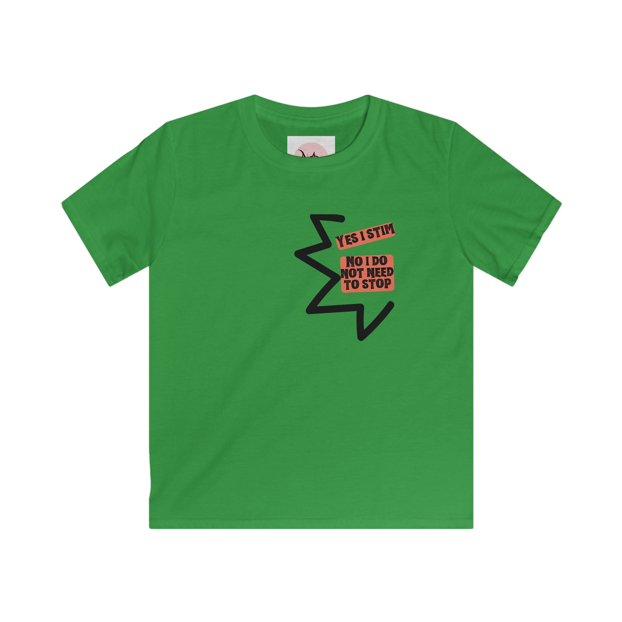 Neurodivergent Kids Tee – Vampire Stimming