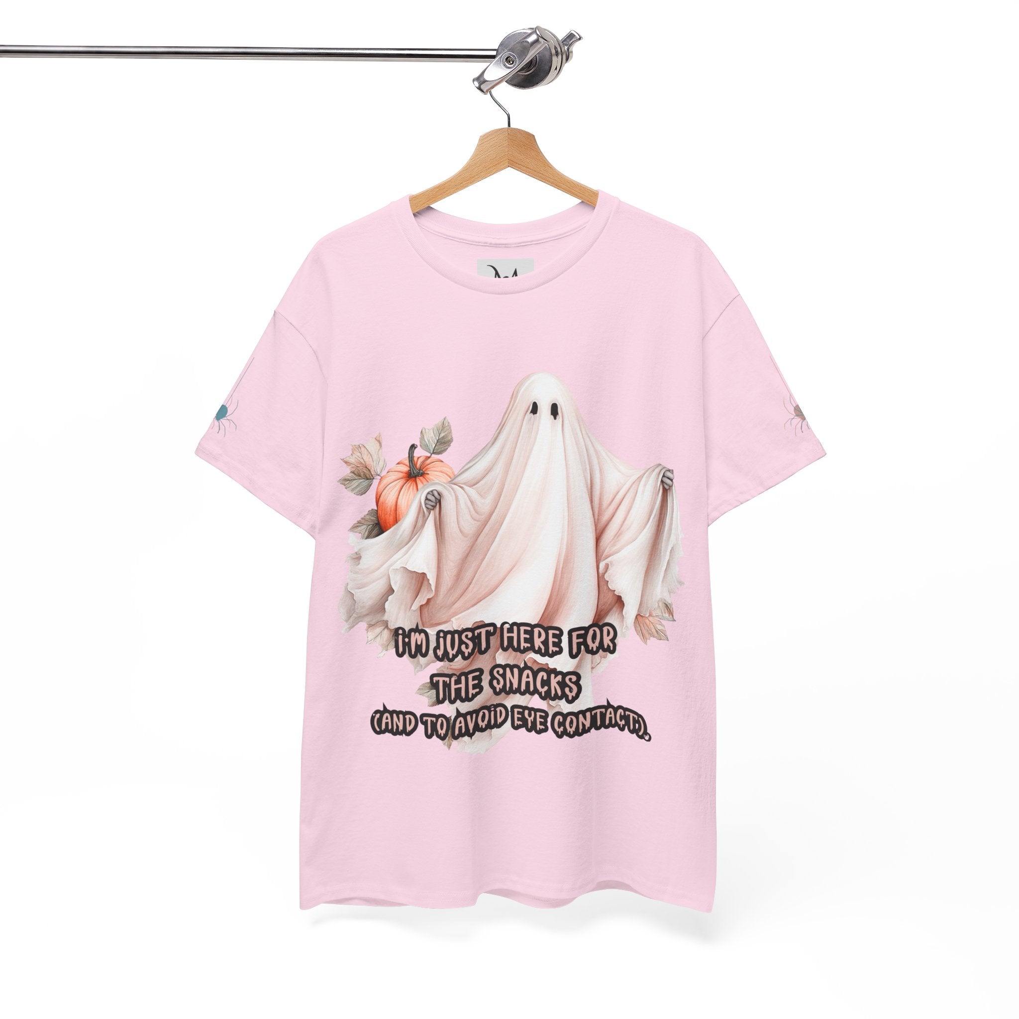 Here for the Snacks (and Avoiding Eye Contact) Halloween Tee