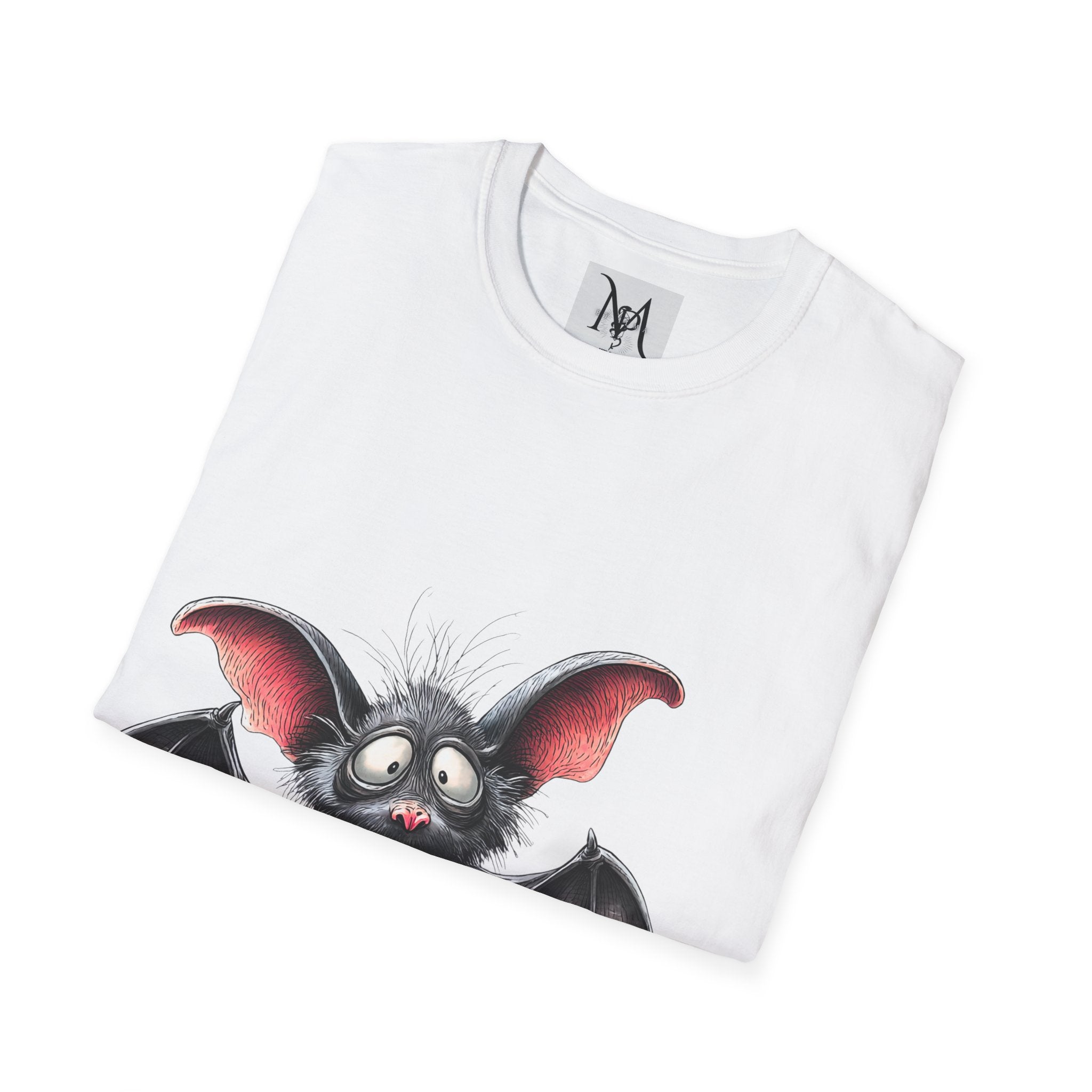 Bat-teries Drained – Cute and Funny Bat T-Shirt