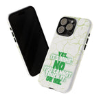 Sassy Quote Marble Crack Phone Case