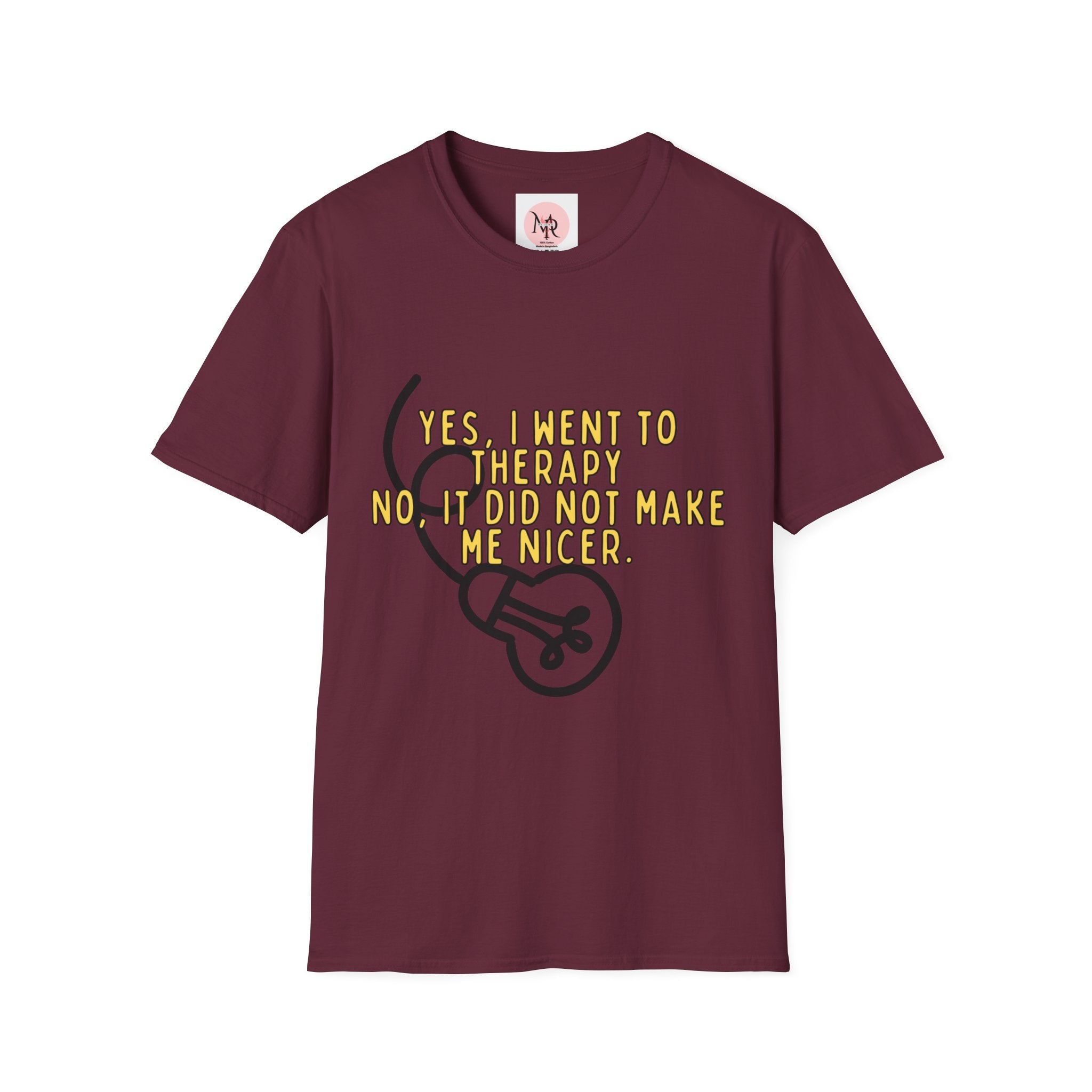 Therapy Didn’t Make Me Nicer Tee – Lightbulb Design