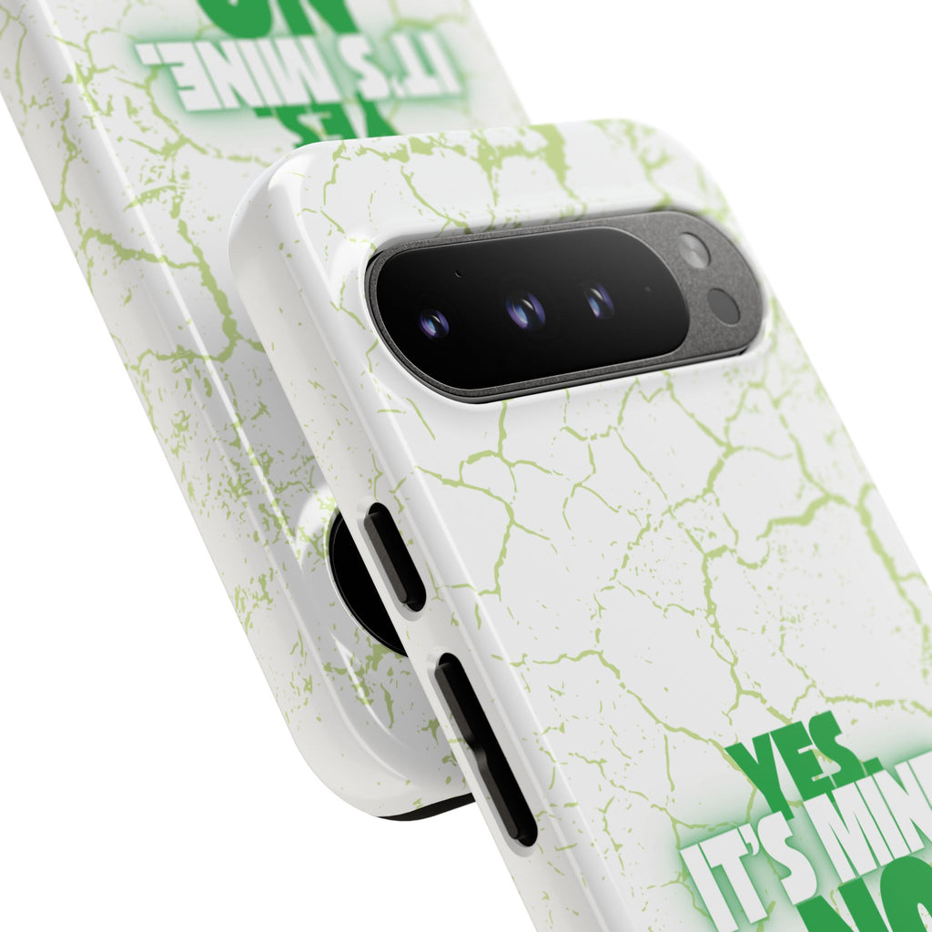 Sassy Quote Marble Crack Phone Case