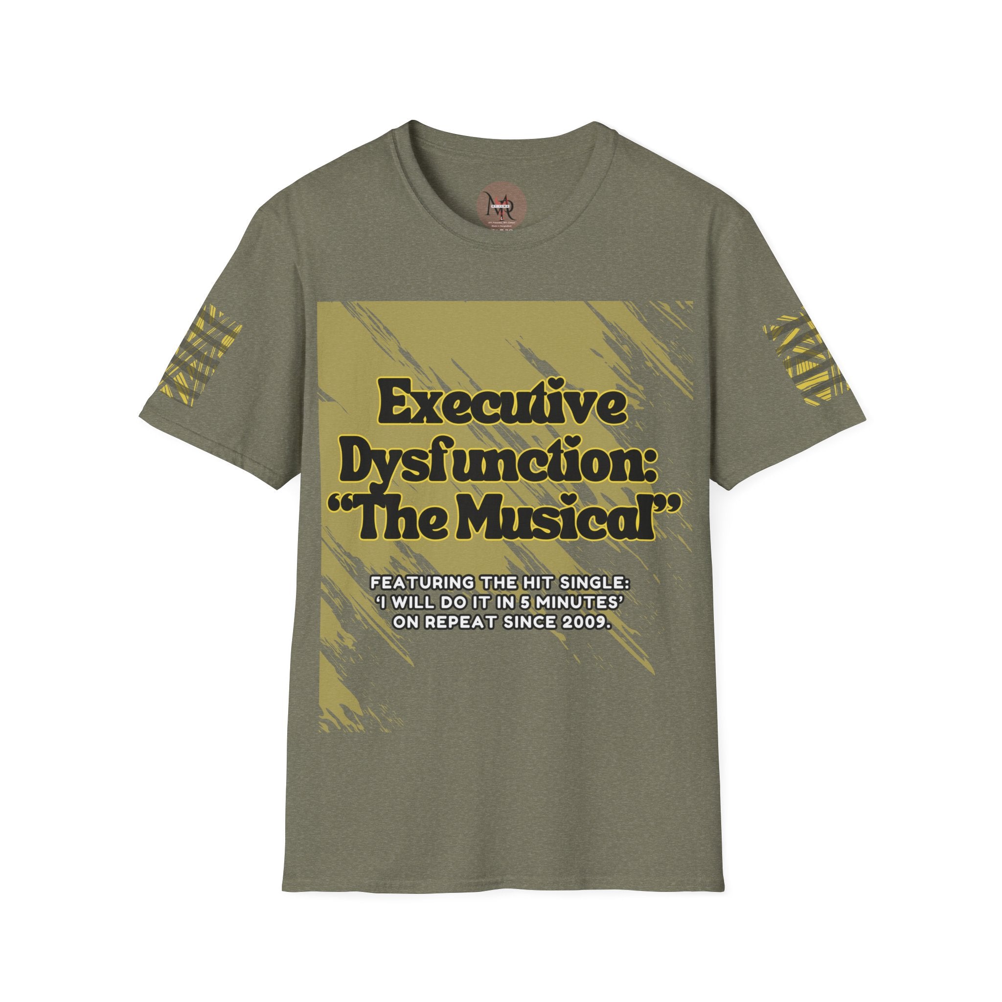 Executive Dysfunction: The Musical – Limited Edition Full Wrap Tee