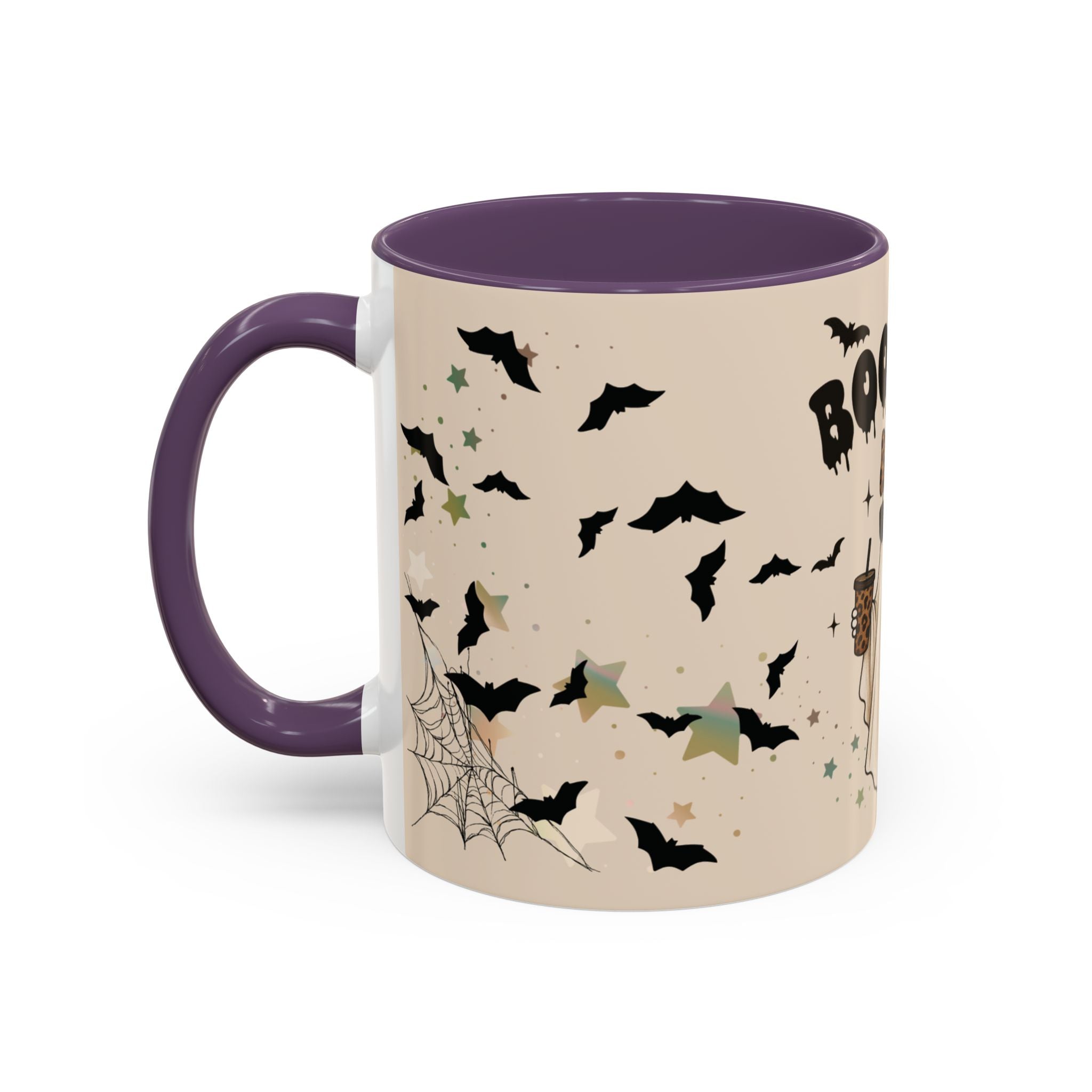 BOO-JEE Ghost Mug – Leopard Print Halloween