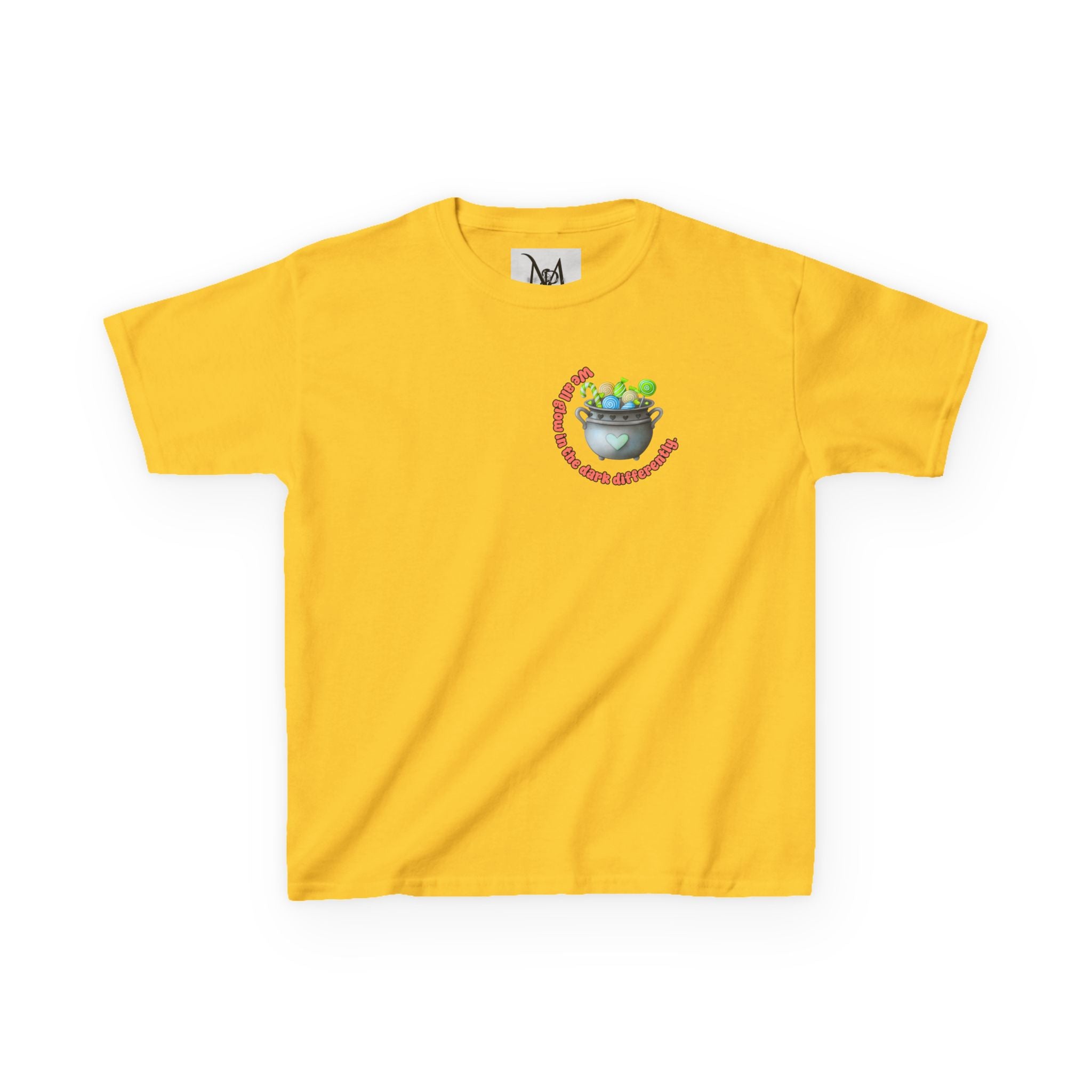 “Boo! Different Brains Are Cool Too” Kids Halloween T-Shirt – Inclusive Slogan Tee