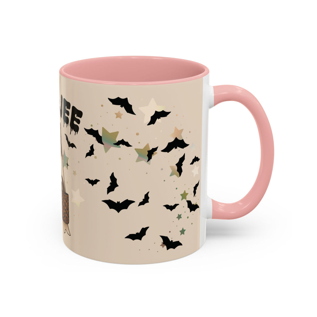 BOO-JEE Ghost Mug – Leopard Print Halloween