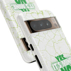 Sassy Quote Marble Crack Phone Case