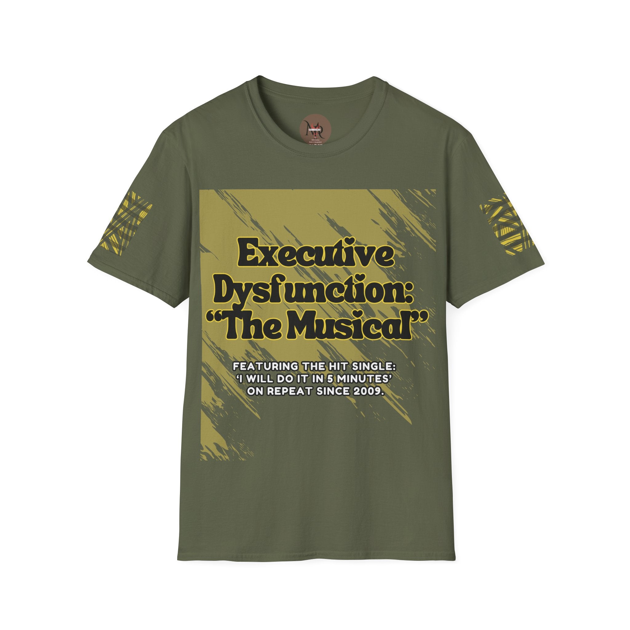 Executive Dysfunction: The Musical – Limited Edition Full Wrap Tee