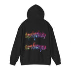 Unapologetically Neurodivergent Hoodie-Holographic Crystal Tree Design, Bold Identity Statement