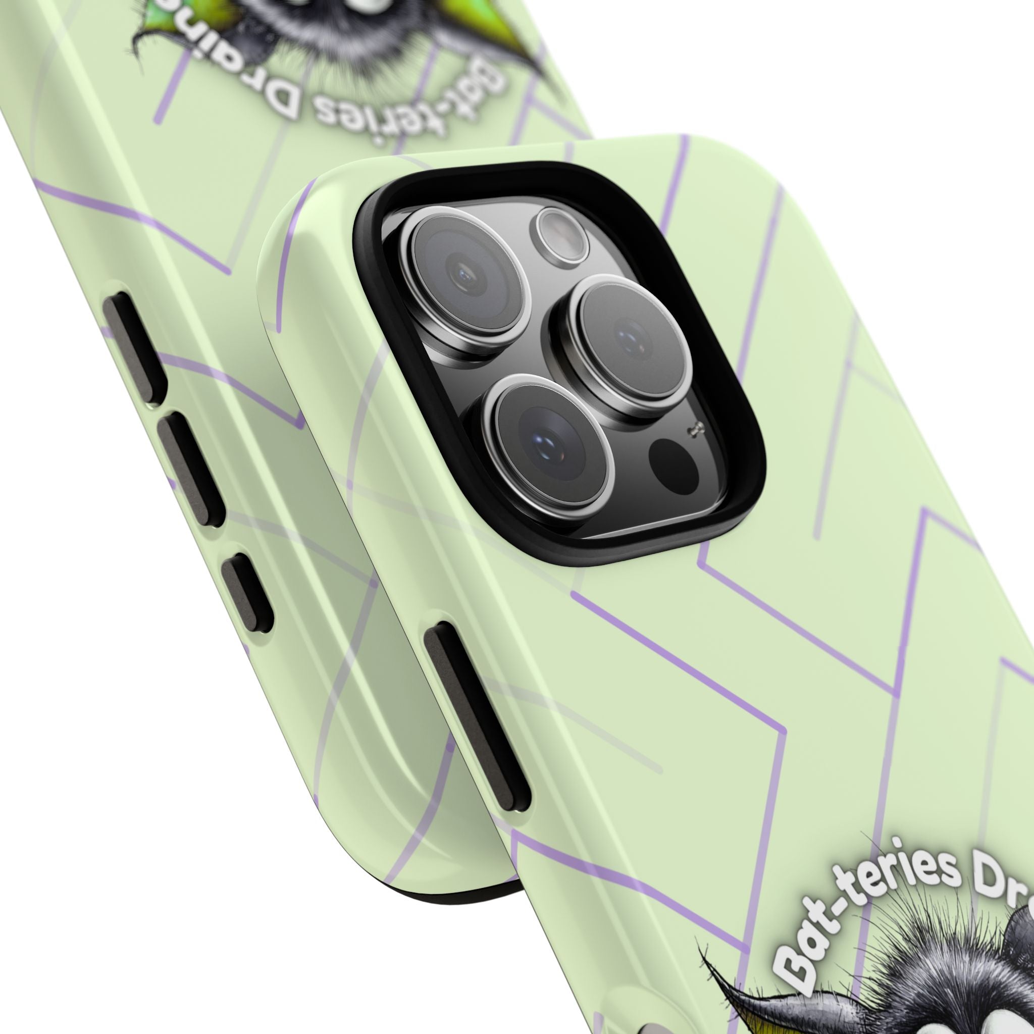 Bat-teries Drained Phone Case – Quirky Bat