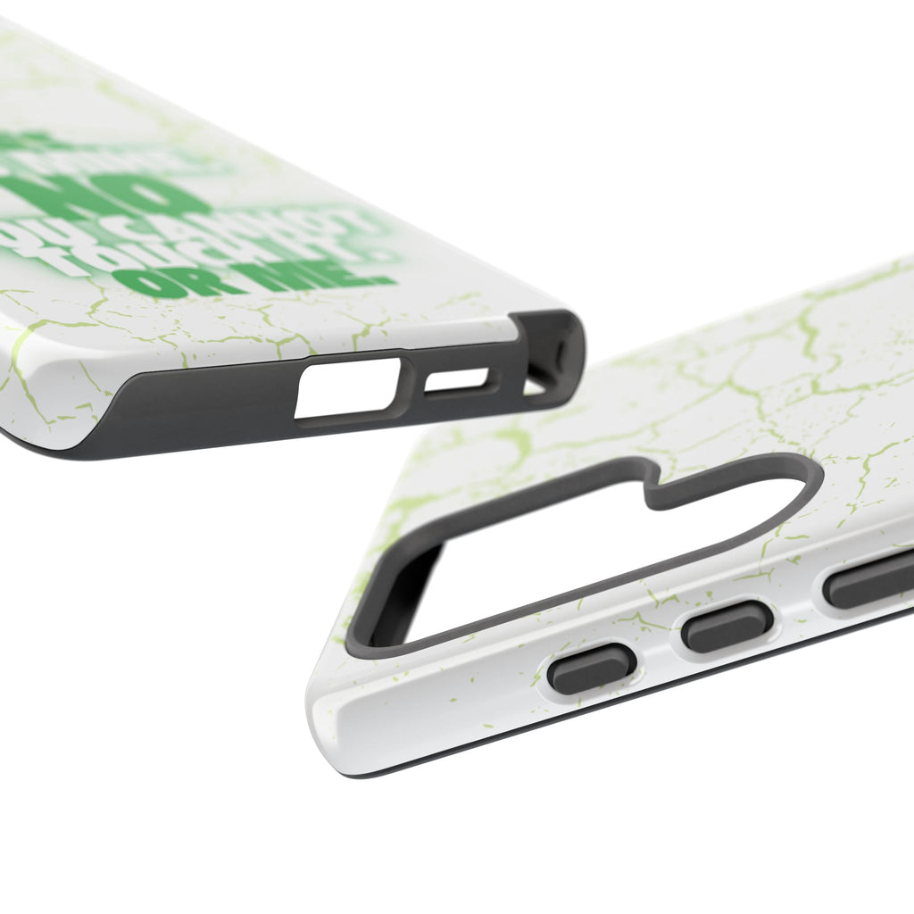Sassy Quote Marble Crack Phone Case