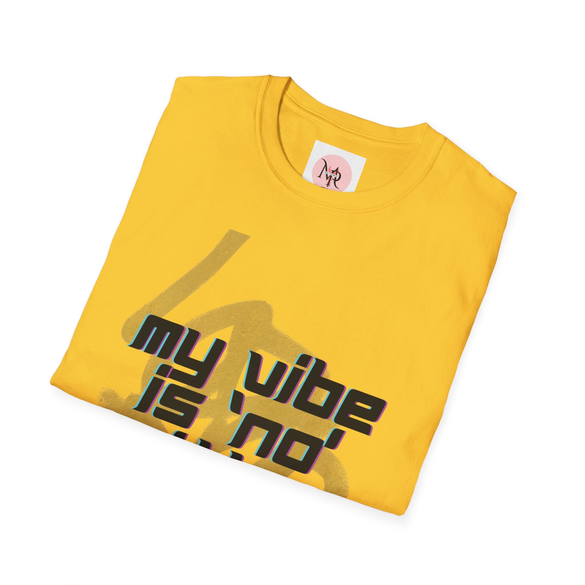 Graffiti Quote Tee – Bold Monochrome