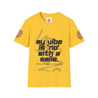Graffiti Quote Tee – Bold Monochrome
