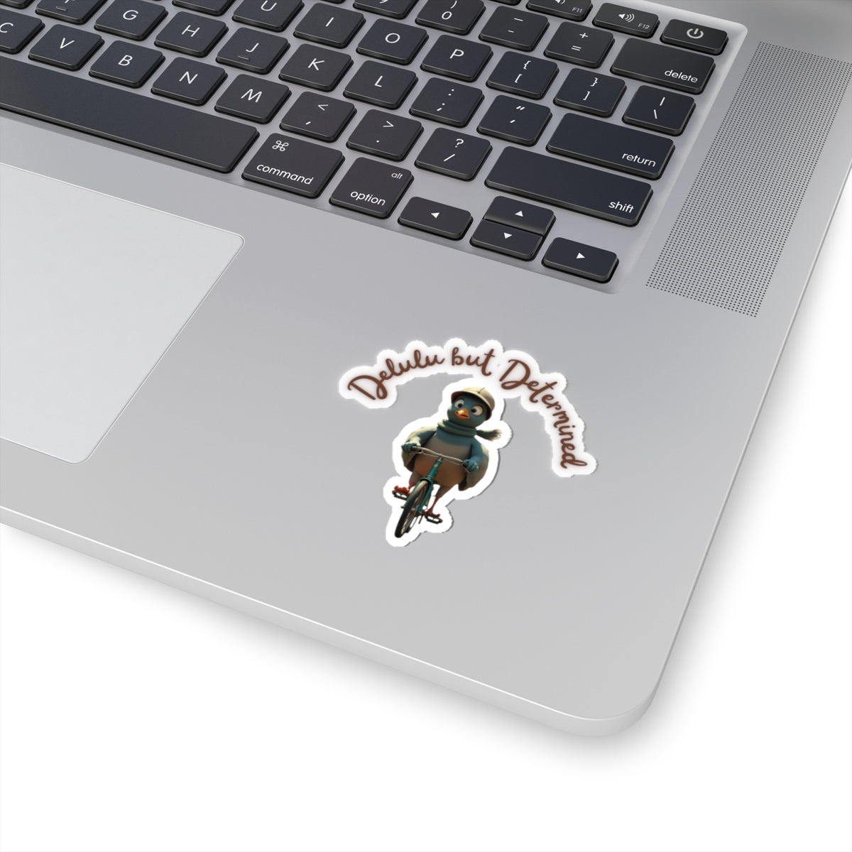 Emotionally Unhinged Pigeon Sticker