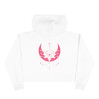 No! Full StopInclusive  Crop Hoodie – Lunar Lotus