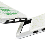 Sassy Quote Marble Crack Phone Case