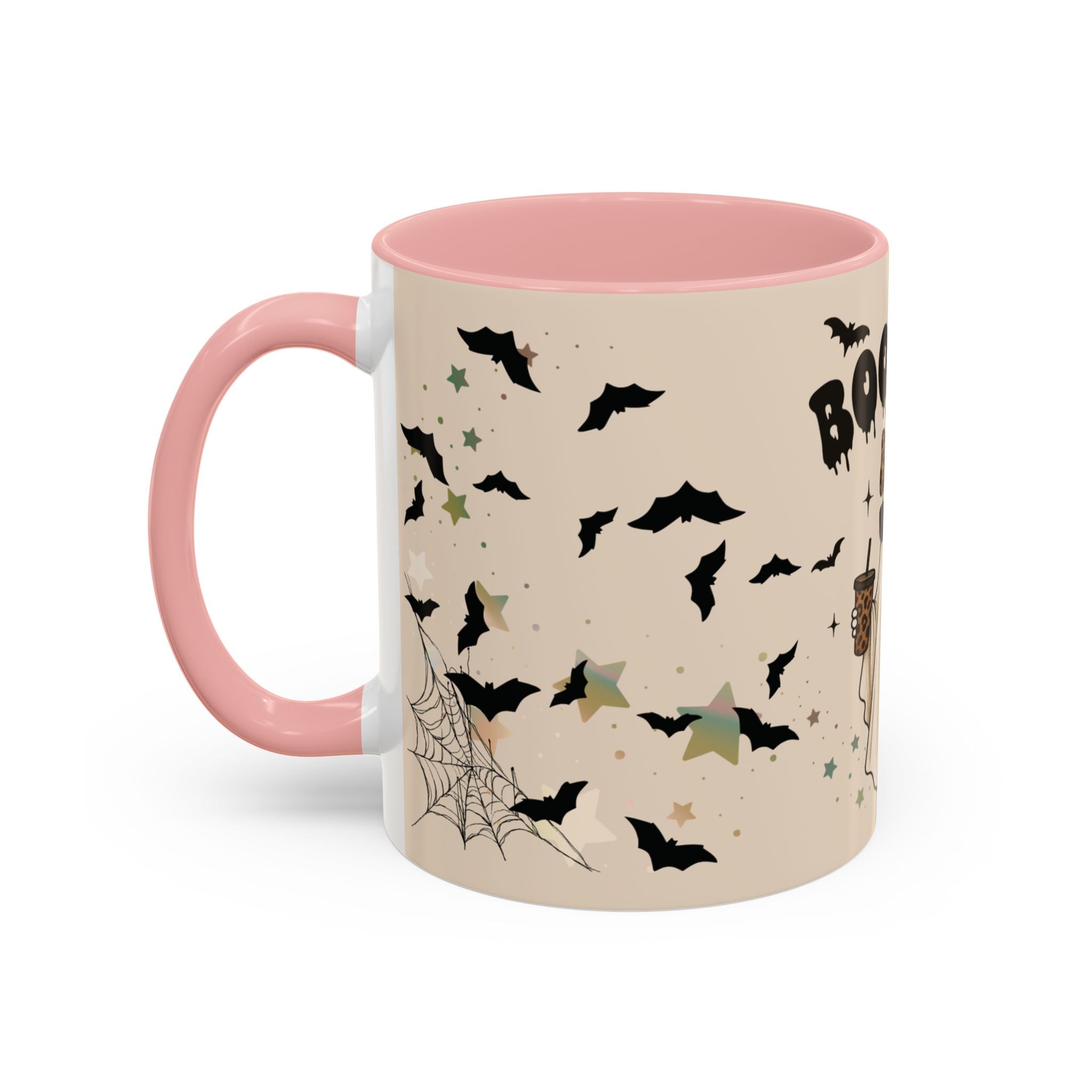 BOO-JEE Ghost Mug – Leopard Print Halloween