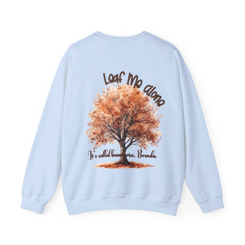 Leaf Me Alone Seasonal Sweatshirt – Unisex Heavy Blend™ Crewneck Sweatshirt