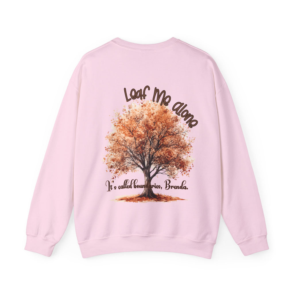 Leaf Me Alone Seasonal Sweatshirt – Unisex Heavy Blend™ Crewneck Sweatshirt