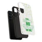 Sassy Quote Marble Crack Phone Case
