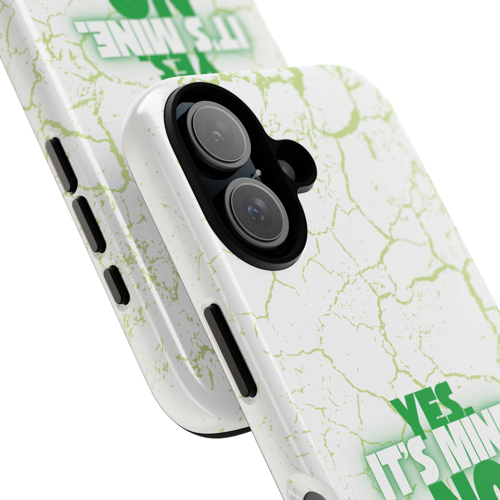 Sassy Quote Marble Crack Phone Case